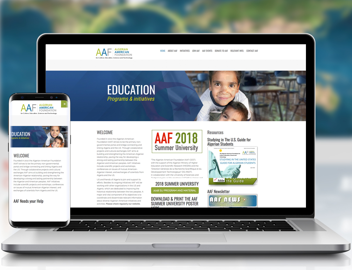 AAF Website - Web Design and Development in Northern Virginia, Metro DC and...