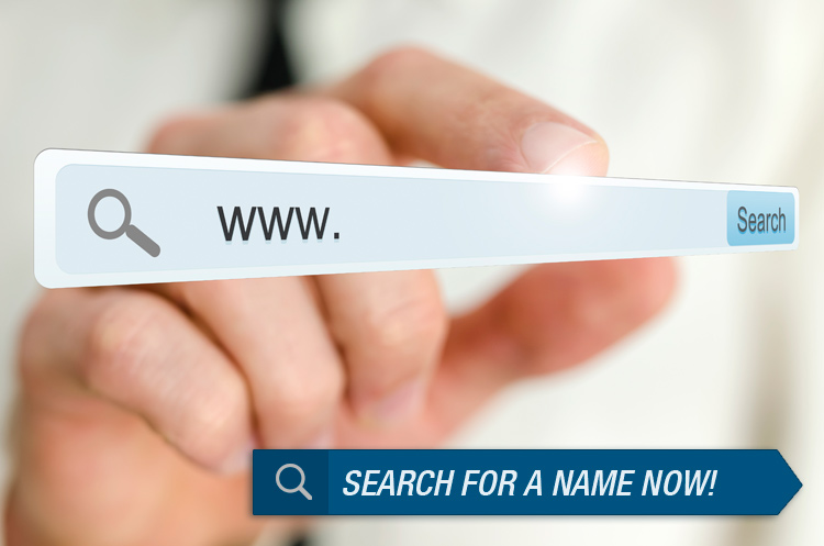 Search for a good domain name for my business