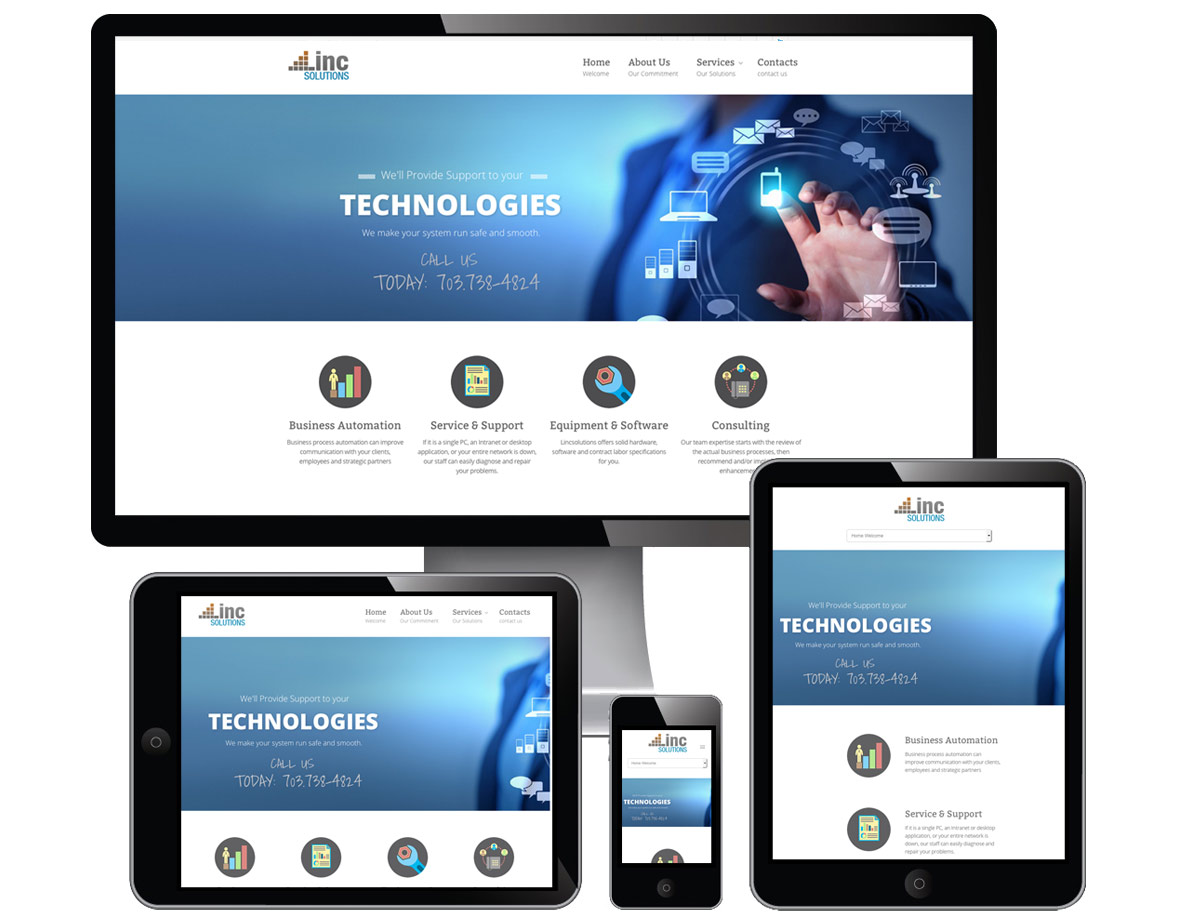 port-web-lincsolutions Web Design Company in Northern Virginia