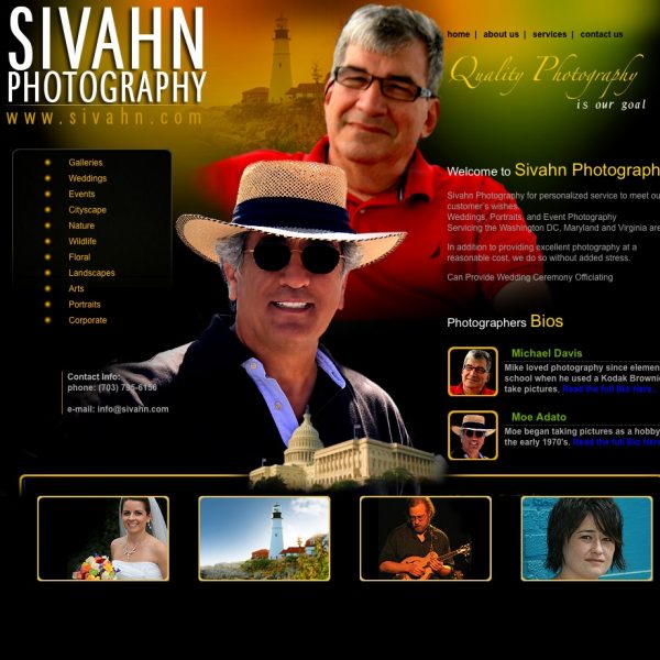 Photographer Website