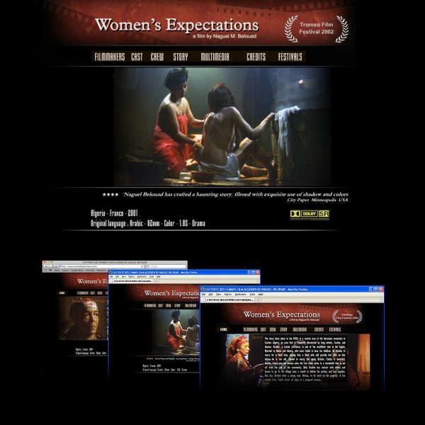 Foreign Movie Website Design