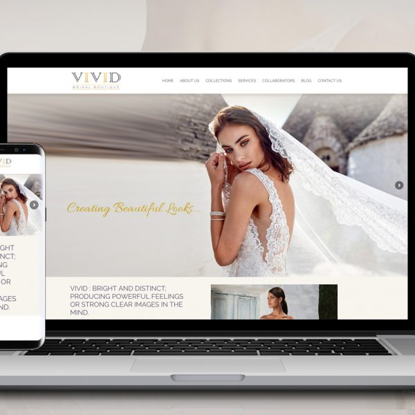 Vivid Bridal Boutique Website