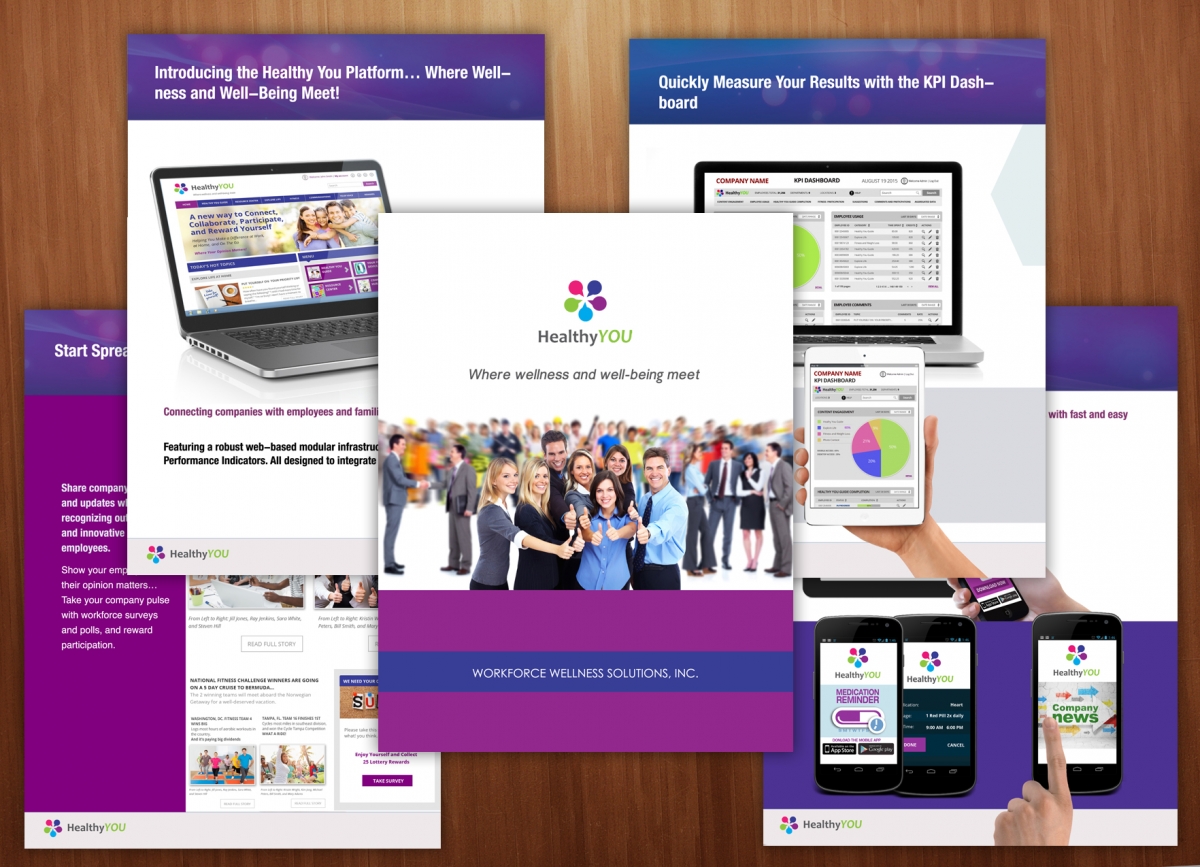 Wellness Solutions Brochure Design