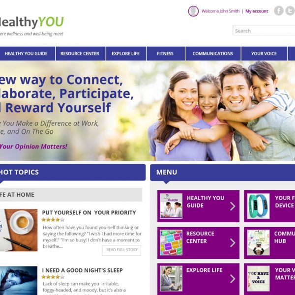 Wellness Company Website and UX Design