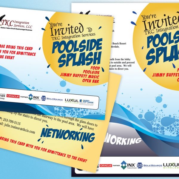 This is a sample of Events Promotion that Ask for Media provided to TKCS as part of their communication campaign. Ask for Media designed a postcard that TKC sent to their list via Email, Print and posted on the Intranet. Ask for Media team has been in charge of TKC creative services and print material design.