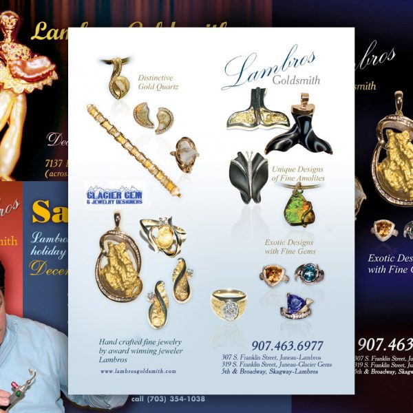 Lambros Promo Invite Cards Design in Vriginia