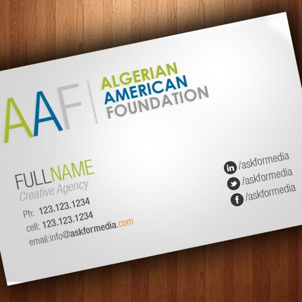 Algerian American Association in Washington DC Logo design in Virginia